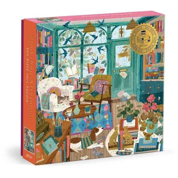 Cover: 9780735386808 | Bookshop Afternoon 500 Piece Foil Puzzle | Spiel | Englisch | 2025