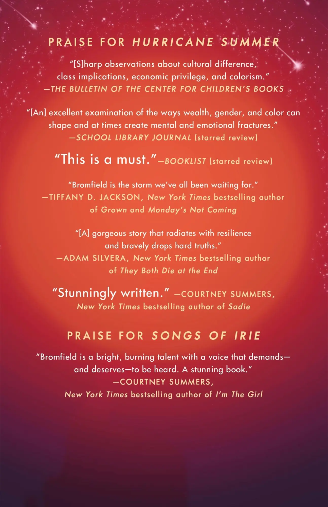 Rückseite: 9781250846808 | Songs of Irie | Asha Ashanti Bromfield | Buch | Gebunden | Englisch