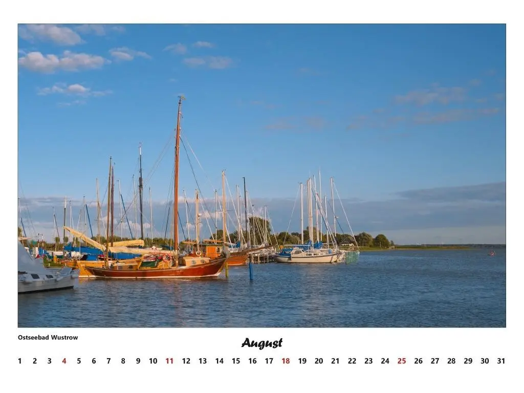 Bild: 9783000306808 | Fischland - Darß - Zingst Kalender 2026 (groß) | Volker Schrader