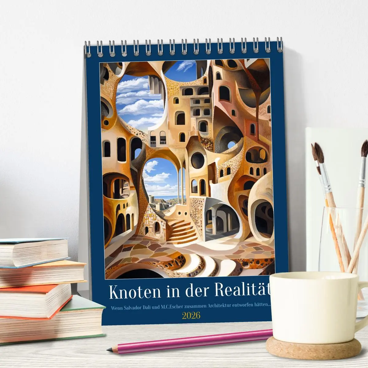 Bild: 9783457276808 | Knoten in der Realität (Tischkalender 2026 DIN A5 hoch), CALVENDO...