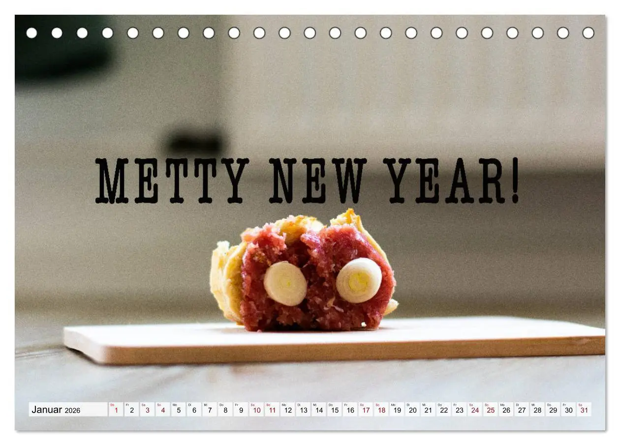 Bild: 9783457656808 | Wurstkalender. Es geht um die Wurst. (Tischkalender 2026 DIN A5...