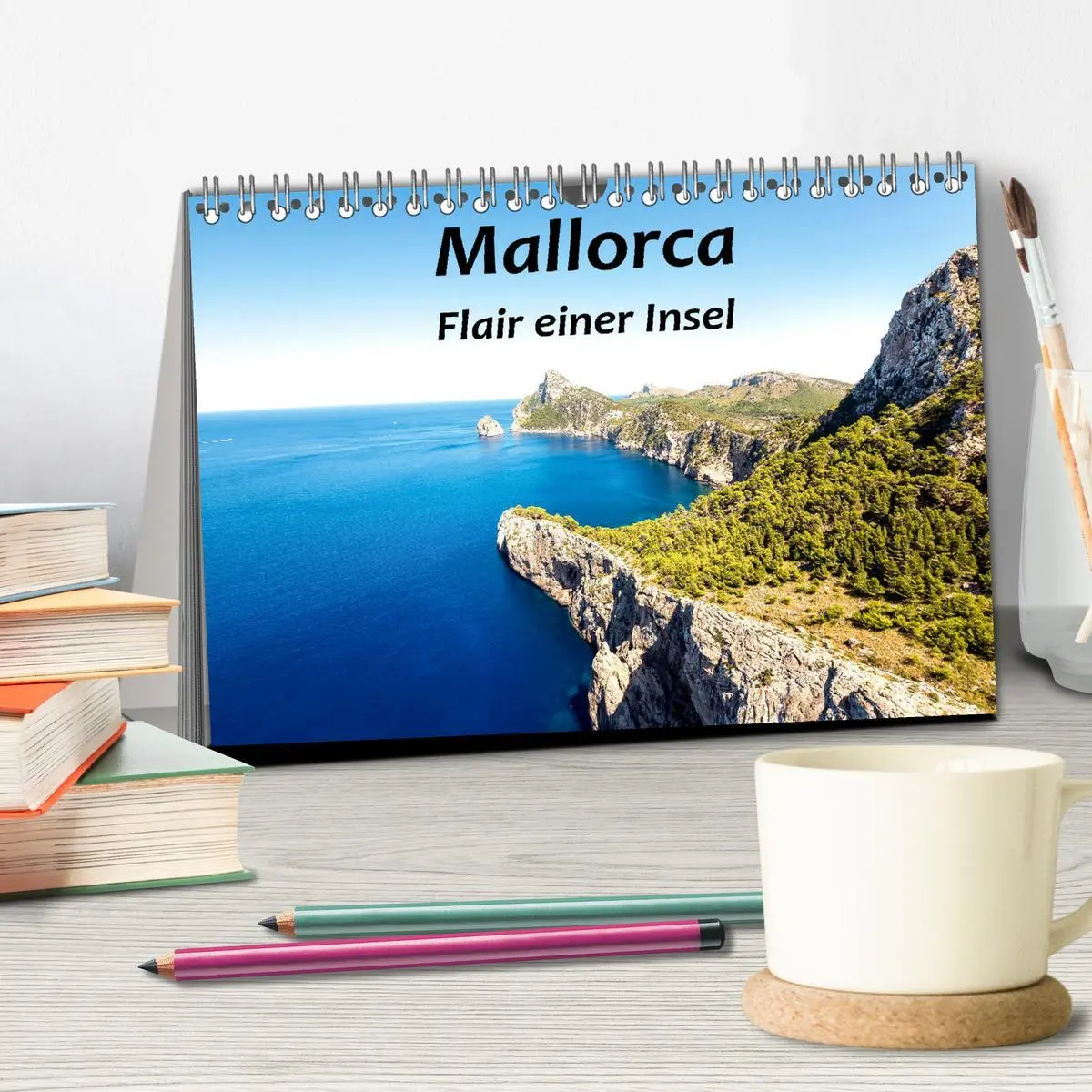 Bild: 9783457966808 | Mallorca - Flair einer Insel (Tischkalender 2026 DIN A5 quer),...