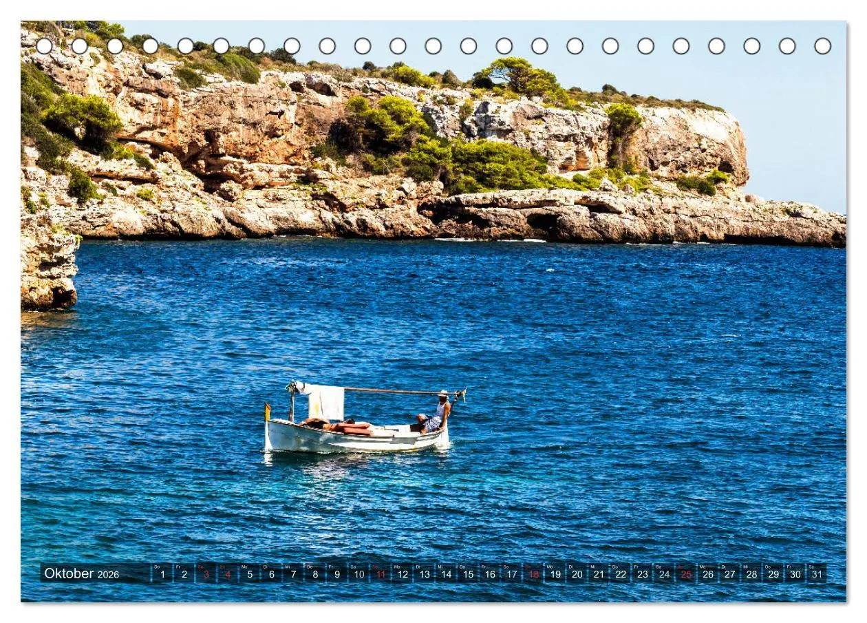 Bild: 9783457966808 | Mallorca - Flair einer Insel (Tischkalender 2026 DIN A5 quer),...