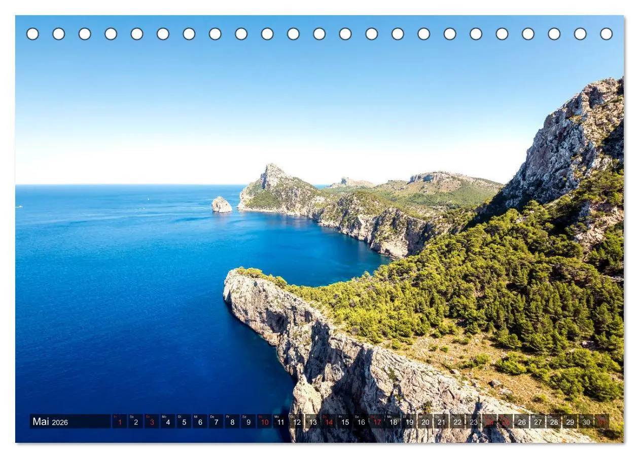 Bild: 9783457966808 | Mallorca - Flair einer Insel (Tischkalender 2026 DIN A5 quer),...