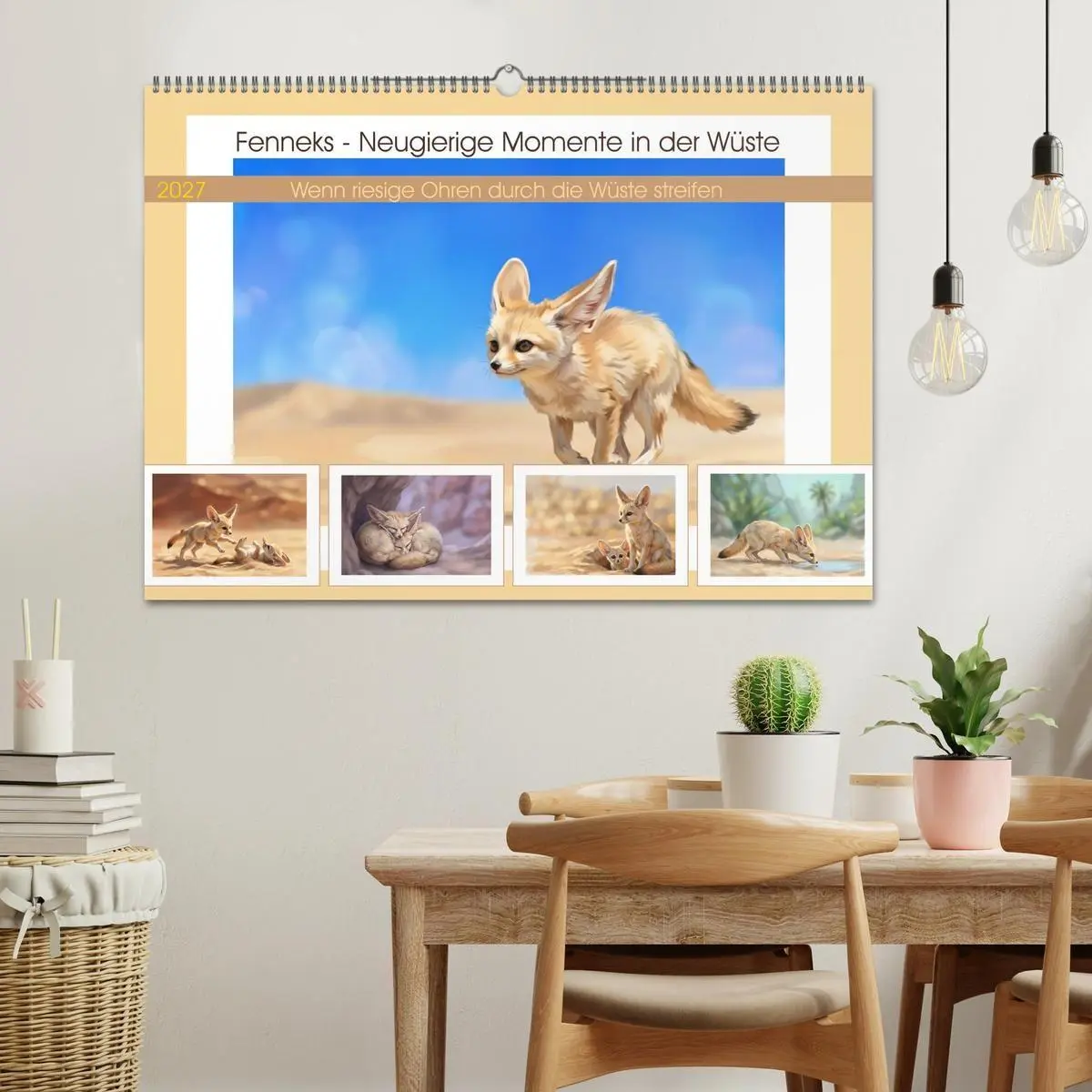 Bild: 9783516816808 | Fenneks - Neugierige Momente in der Wüste (Wandkalender 2027 DIN A2...