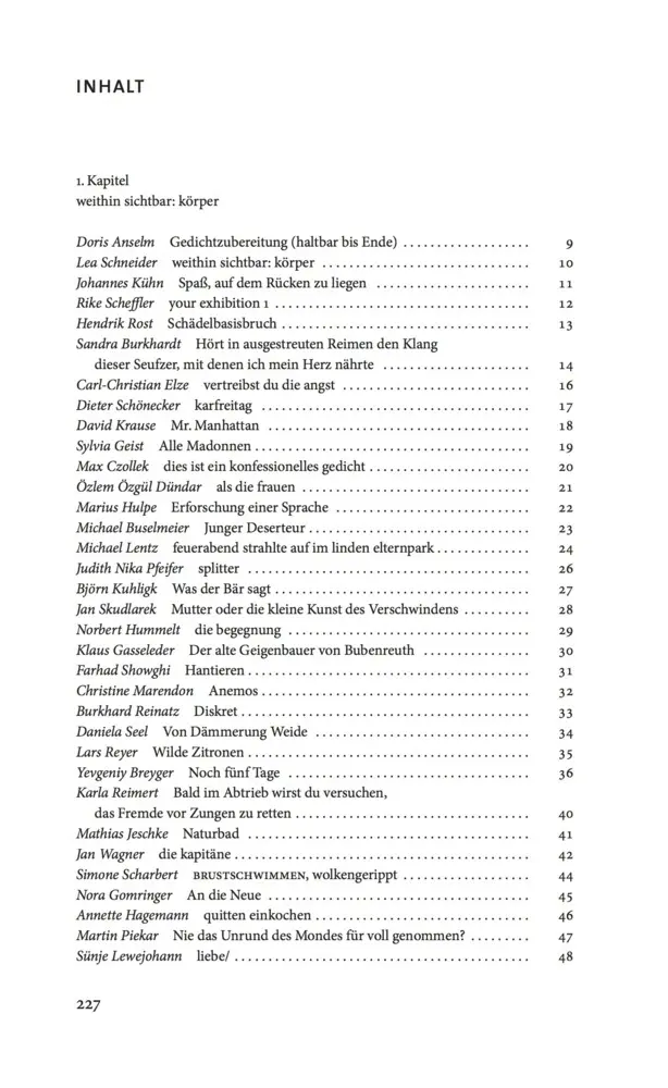 Bild: 9783895616808 | Jahrbuch der Lyrik 2017 | Ulrike Almut Sandig (u. a.) | Buch | 232 S.