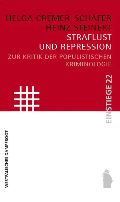 Cover: 9783896916808 | Straflust und Repression | Zur Kritik der populistischen Kriminologie
