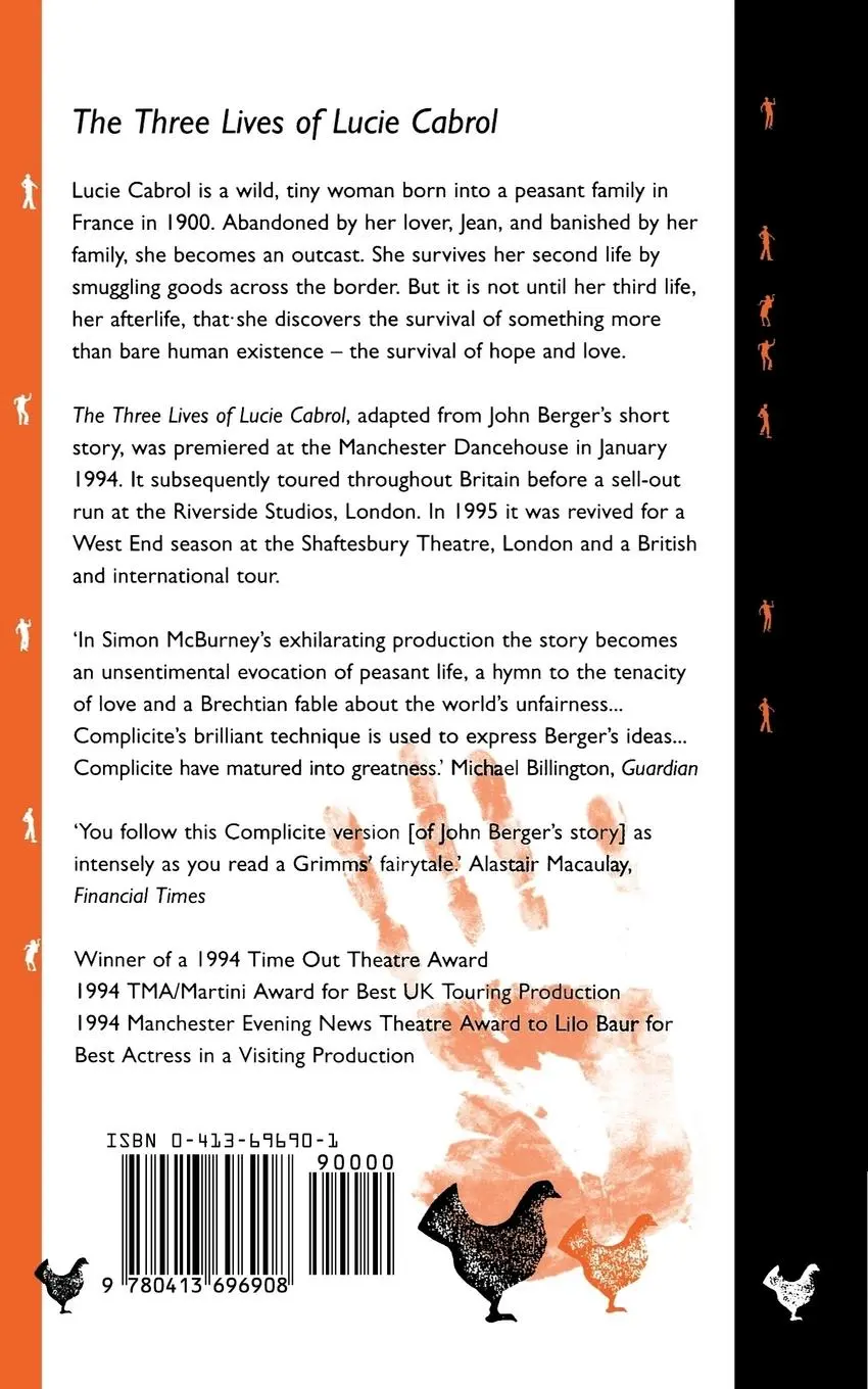Rückseite: 9780413696908 | Three Lives Lucie Cabrol | Thearte de Complicite (u. a.) | Taschenbuch