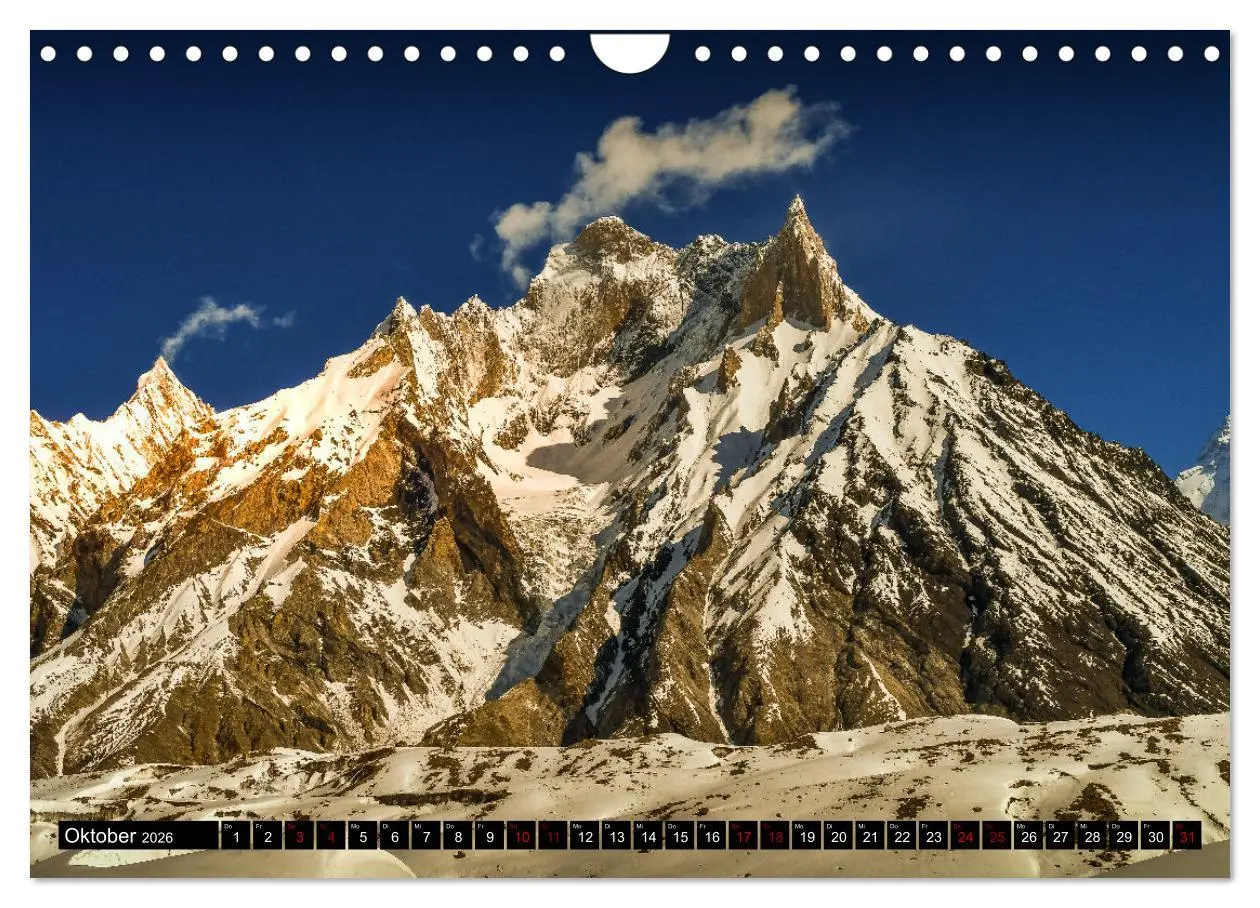 Bild: 9783457576908 | Berge des Karakorum (Wandkalender 2026 DIN A4 quer), CALVENDO...
