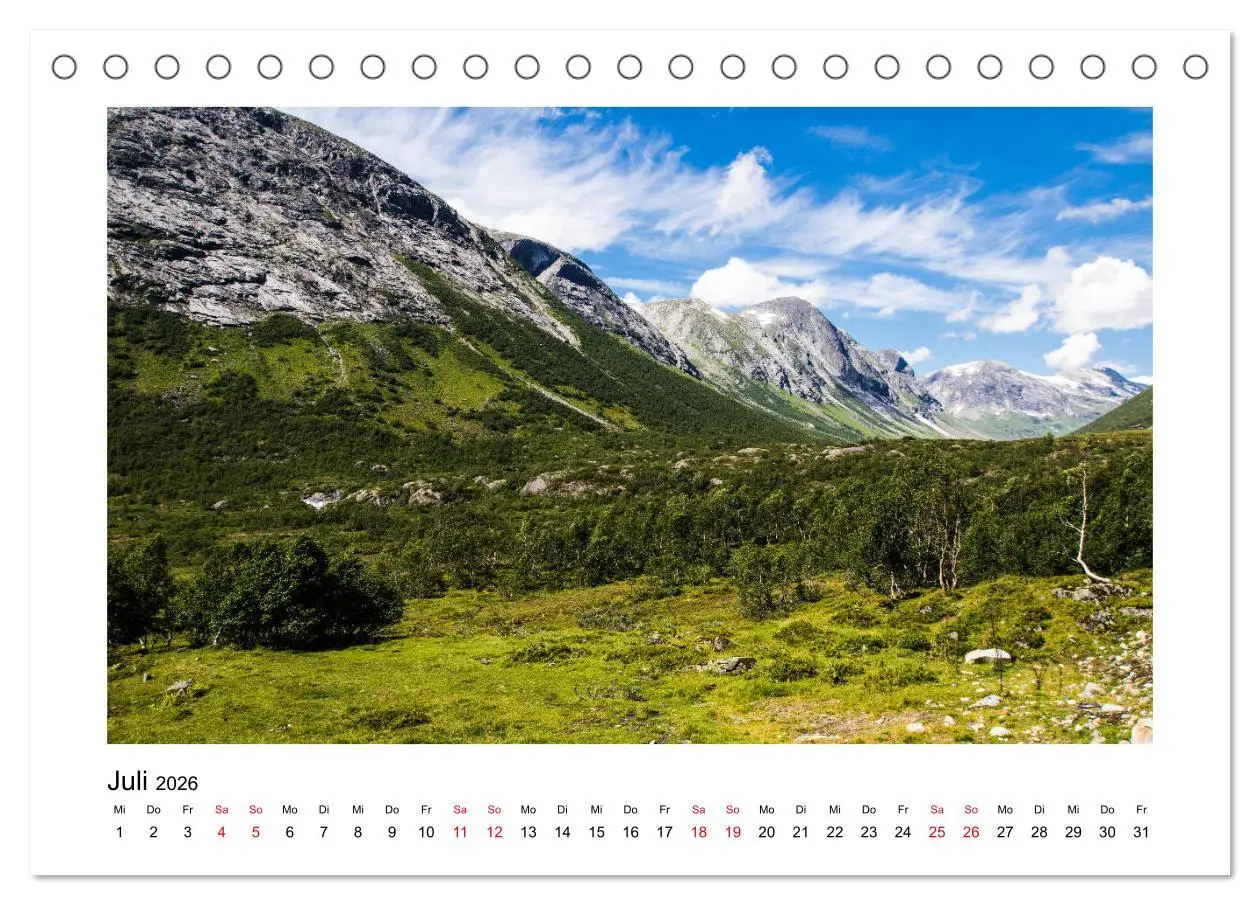 Bild: 9783457886908 | Norwegen - Faszinierende Welt der Fjorde (Tischkalender 2026 DIN A5...