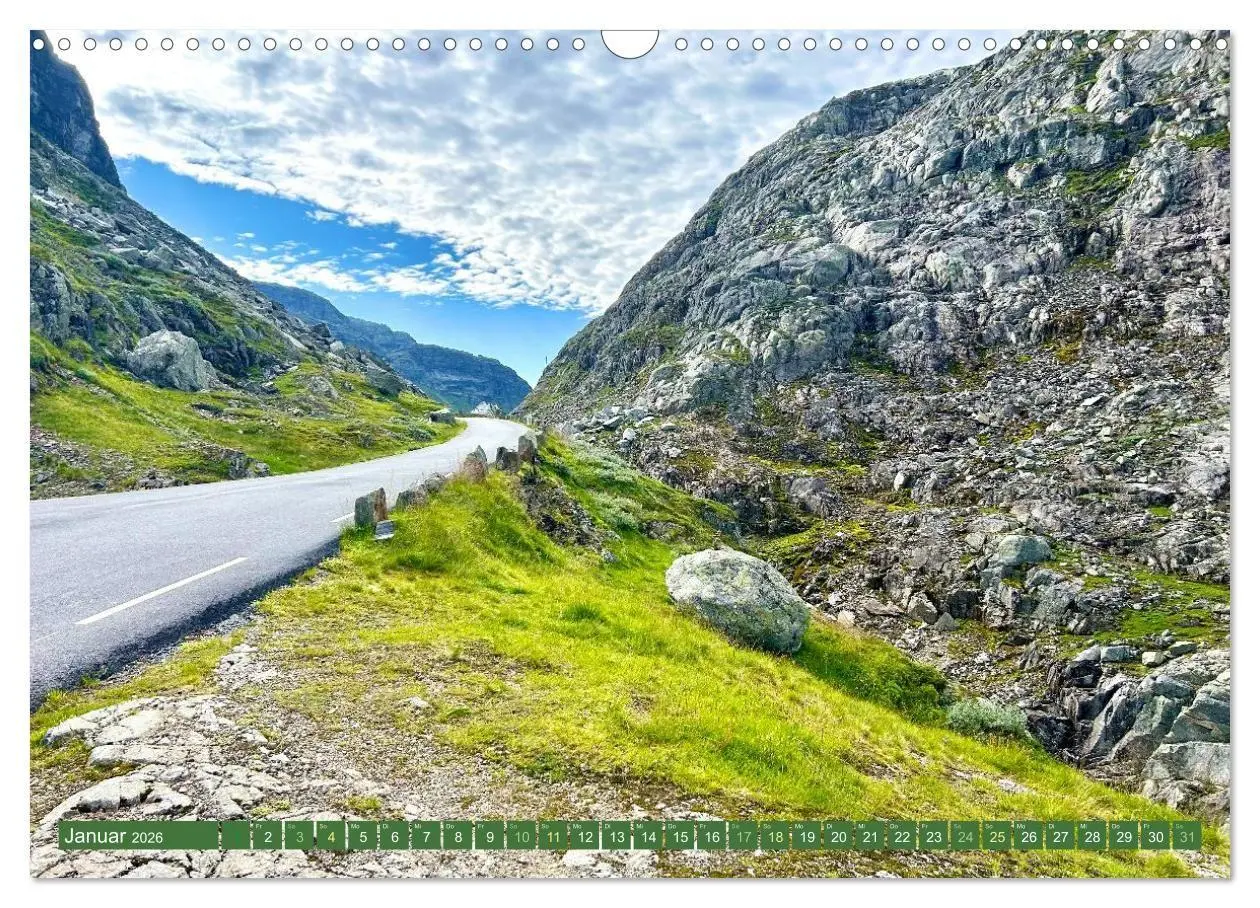 Bild: 9783516666908 | Erlebe mit mir das wilde Norwegen (Wandkalender 2026 DIN A3 quer),...