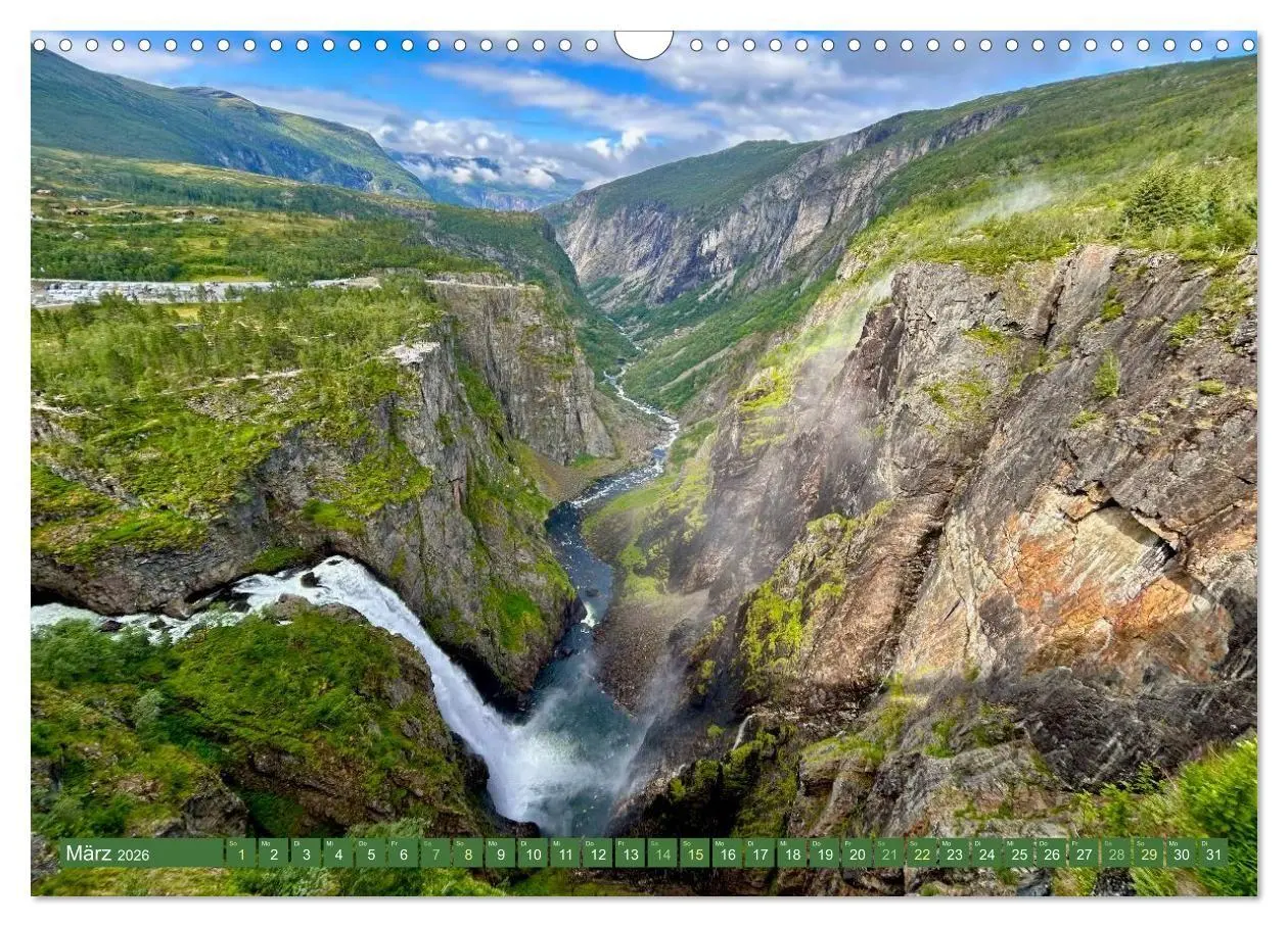 Bild: 9783516666908 | Erlebe mit mir das wilde Norwegen (Wandkalender 2026 DIN A3 quer),...