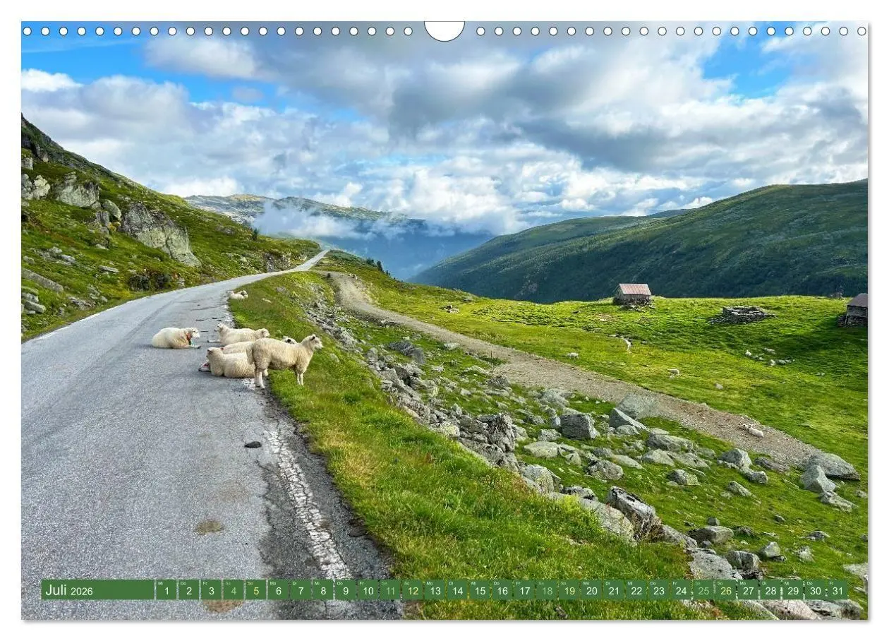 Bild: 9783516666908 | Erlebe mit mir das wilde Norwegen (Wandkalender 2026 DIN A3 quer),...