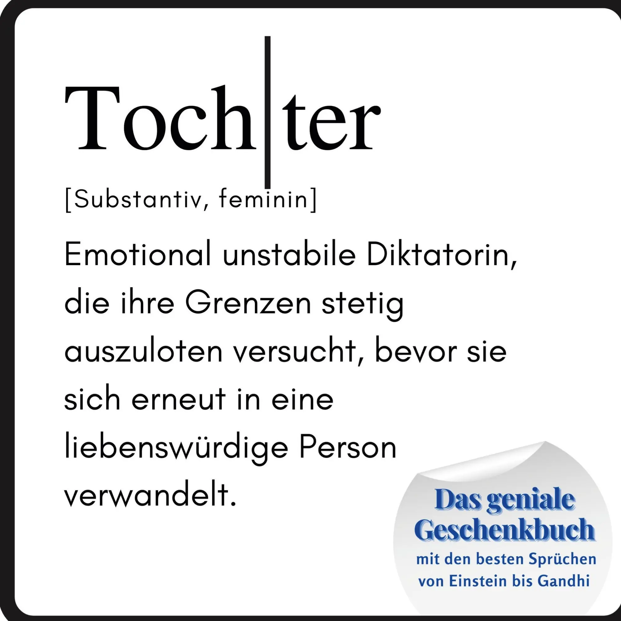 Cover: 9783750516908 | Tochter | Steffi Meier | Taschenbuch | Paperback | 82 S. | Deutsch