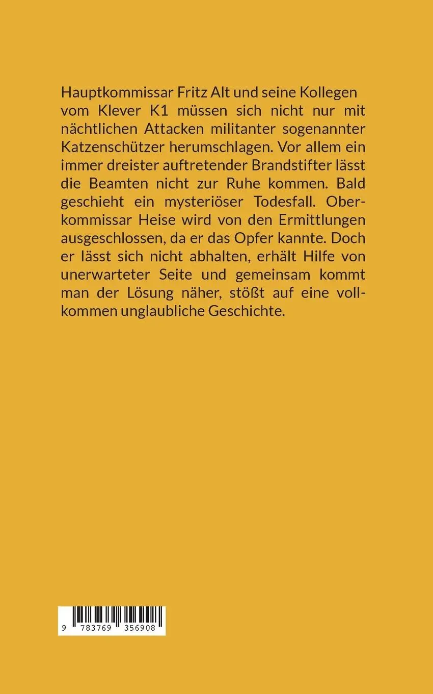 Rückseite: 9783769356908 | Feuerwahn | Kriminalroman | Franz-Hubert Esser | Taschenbuch | 324 S.