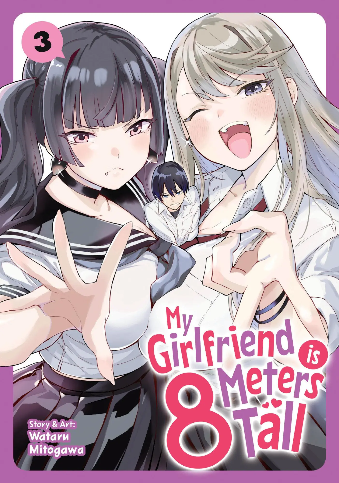 Cover: 9798893736908 | My Girlfriend is 8 Meters Tall Vol. 3 | Wataru Mitogawa | Taschenbuch