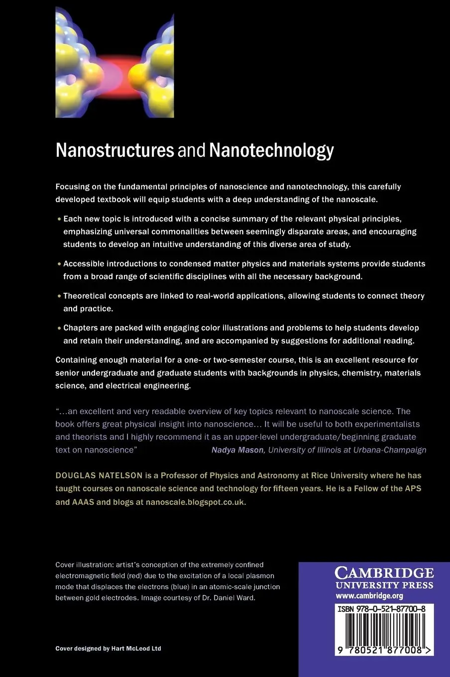 Rückseite: 9780521877008 | Nanostructures and Nanotechnology | Douglas Natelson | Buch | Englisch