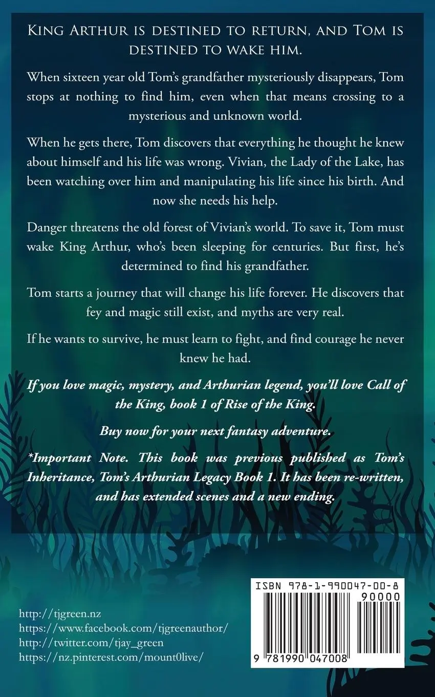 Rückseite: 9781990047008 | Call of the King | T J Green | Taschenbuch | Englisch | 2020