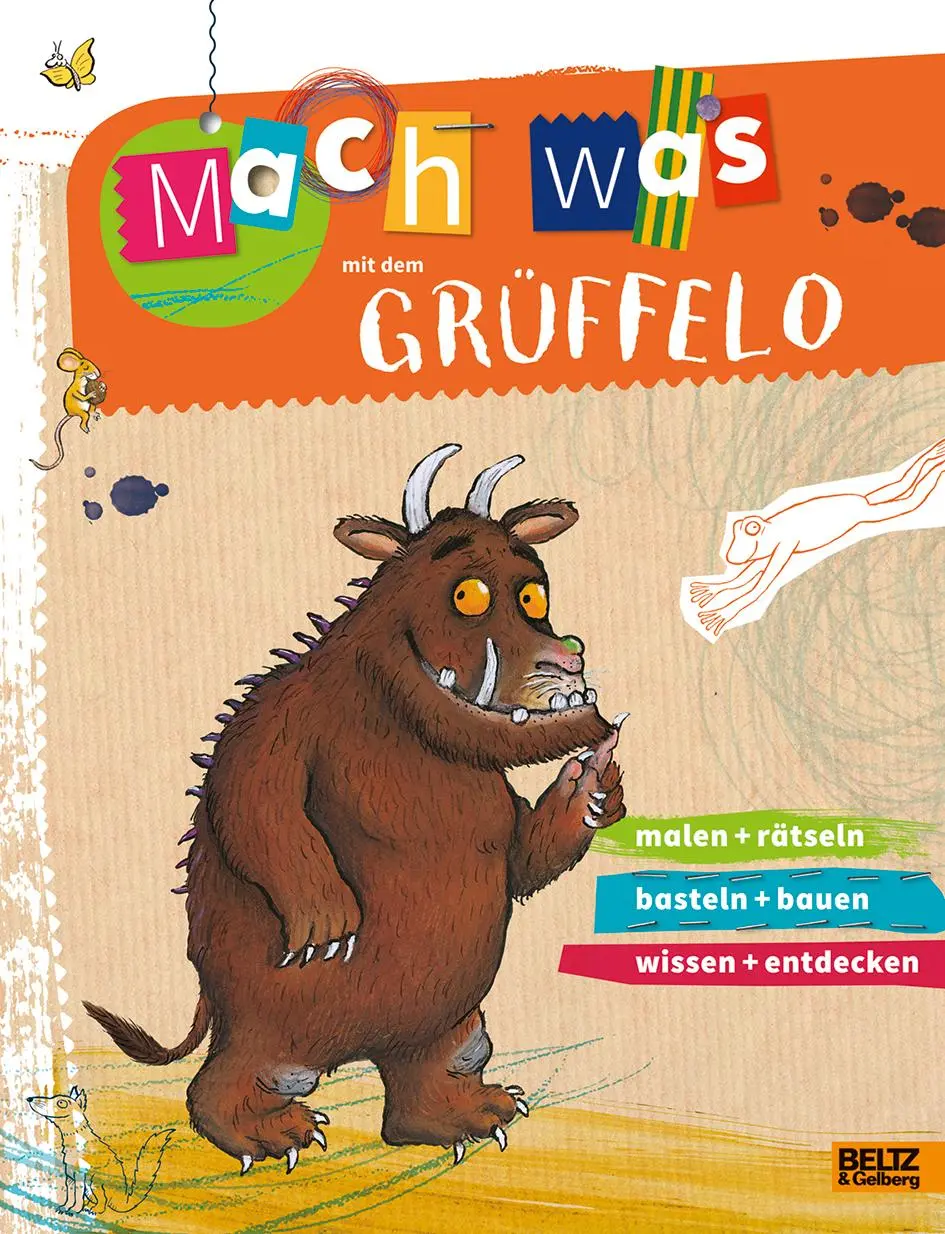 Cover: 9783407727008 | Der Grüffelo. Mach was mit dem Grüffelo | Vierfarbiges Aktivitätsheft