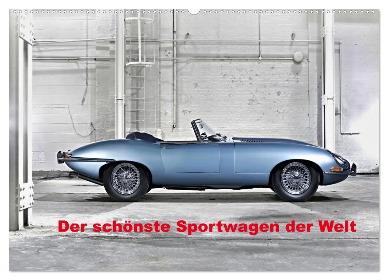 Cover: 9783457537008 | Der schönste Sportwagen der Welt (Wandkalender 2026 DIN A2 quer),...