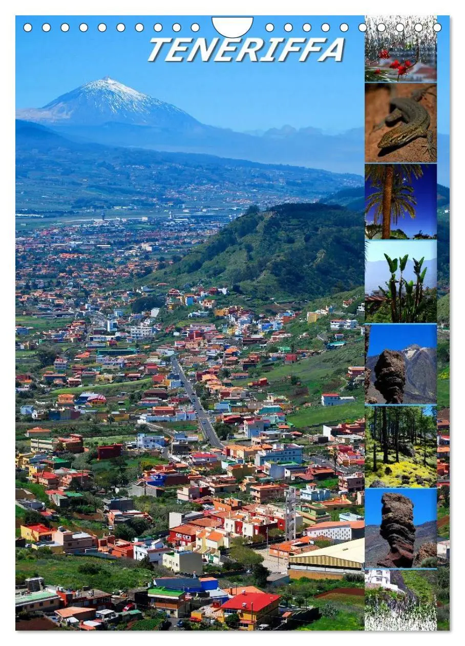 Cover: 9783516487008 | TENERIFFA (Wandkalender 2026 DIN A4 hoch), CALVENDO Monatskalender
