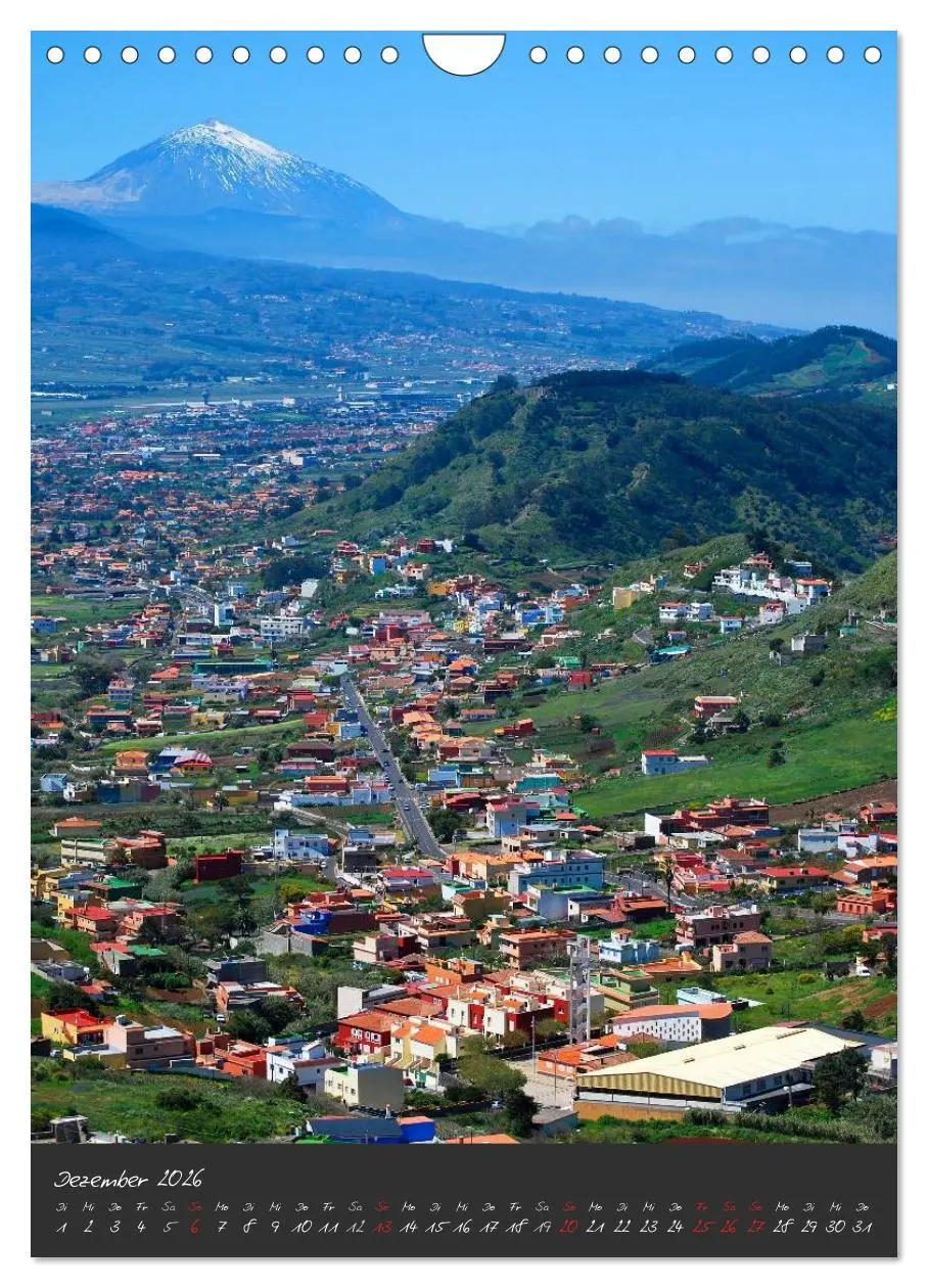 Bild: 9783516487008 | TENERIFFA (Wandkalender 2026 DIN A4 hoch), CALVENDO Monatskalender