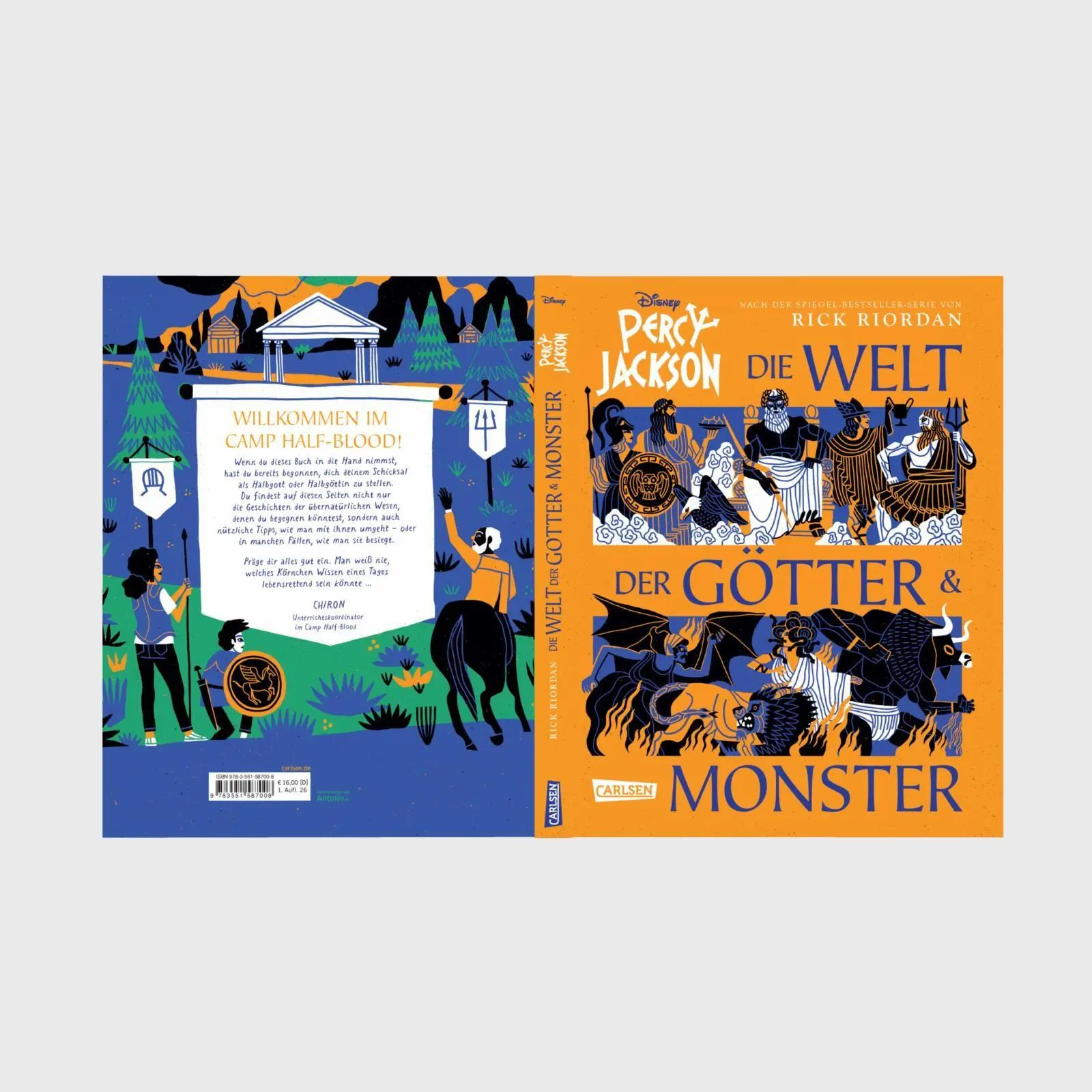 Bild: 9783551587008 | Percy Jackson - Die Welt der Götter und Monster | Peters | Buch | 2026