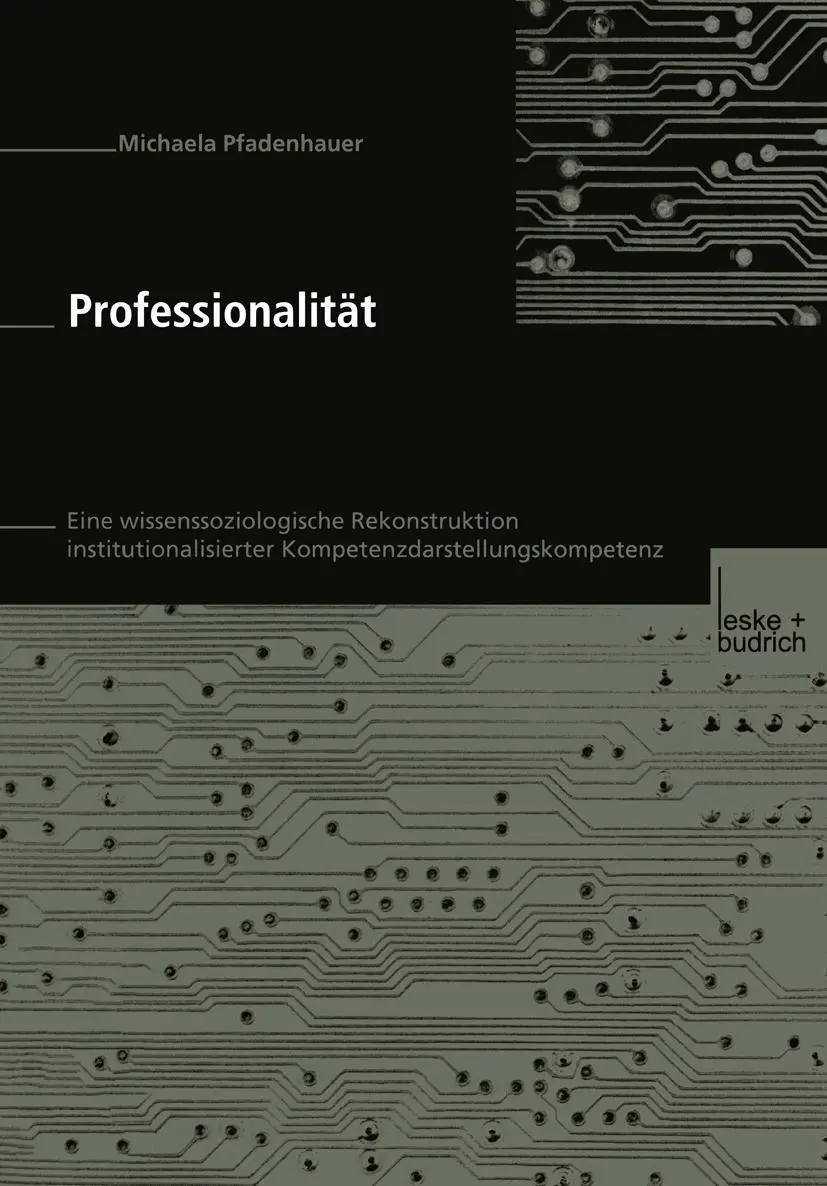 Cover: 9783810037008 | Professionalität | Michaela Pfadenhauer | Taschenbuch | 238 S. | 2003