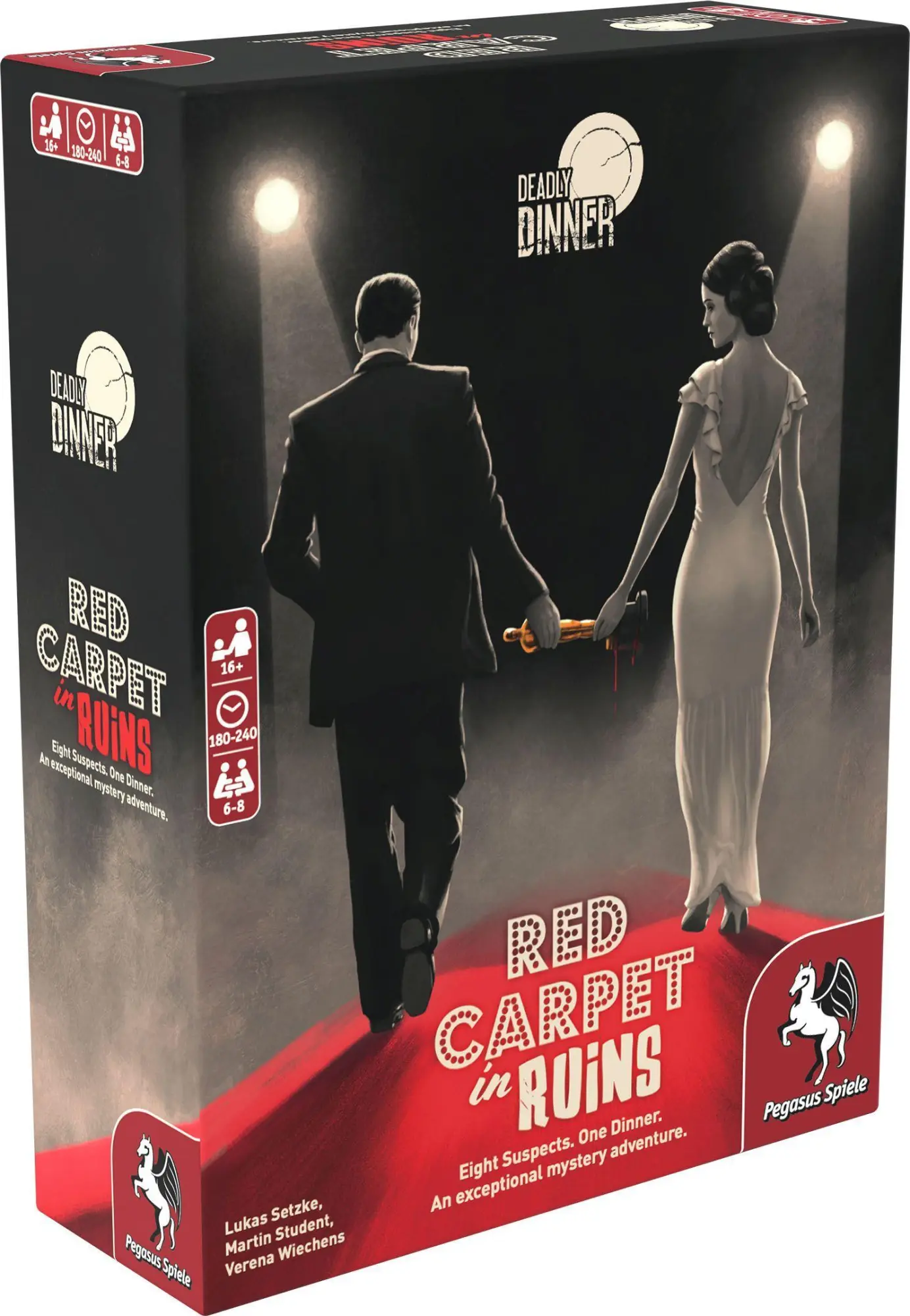 Cover: 4250231727108 | Deadly Dinner - Red Carpet in Ruins (English Edition) | Lukas Setzke