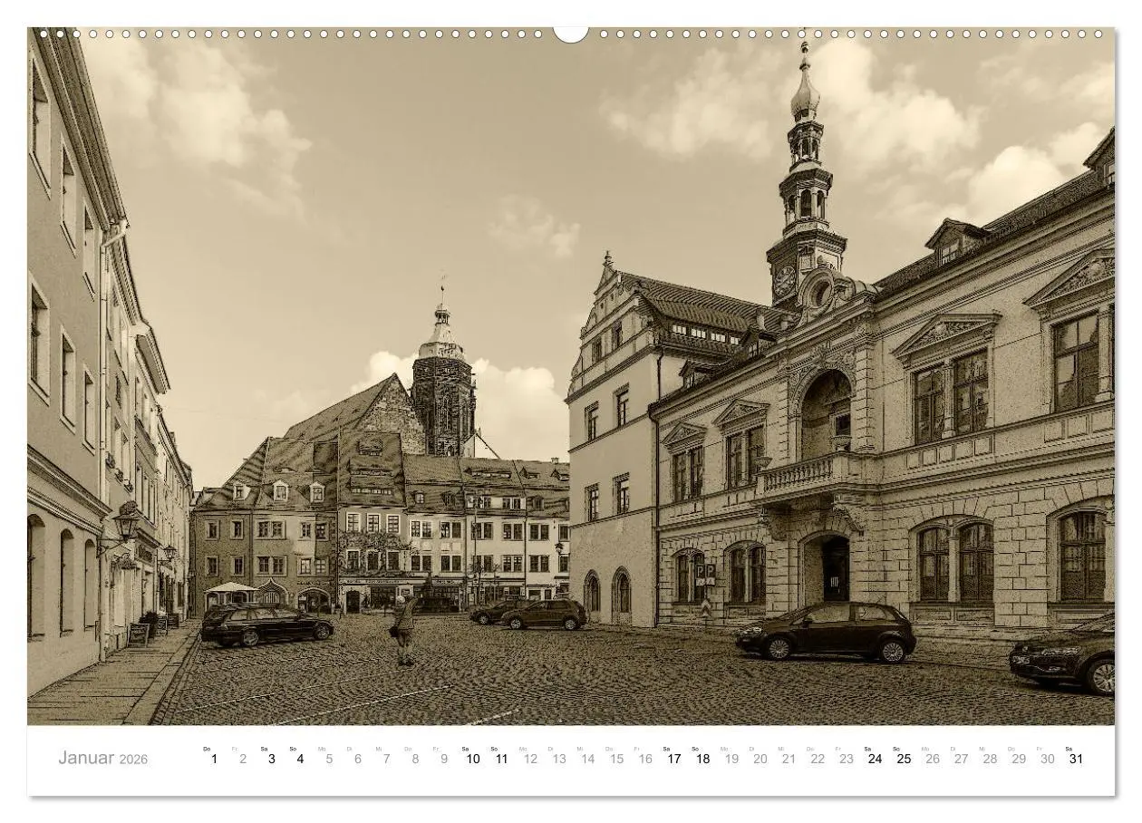 Bild: 9783457697108 | Nostalgiekalender Pirna (hochwertiger Premium Wandkalender 2026 DIN...