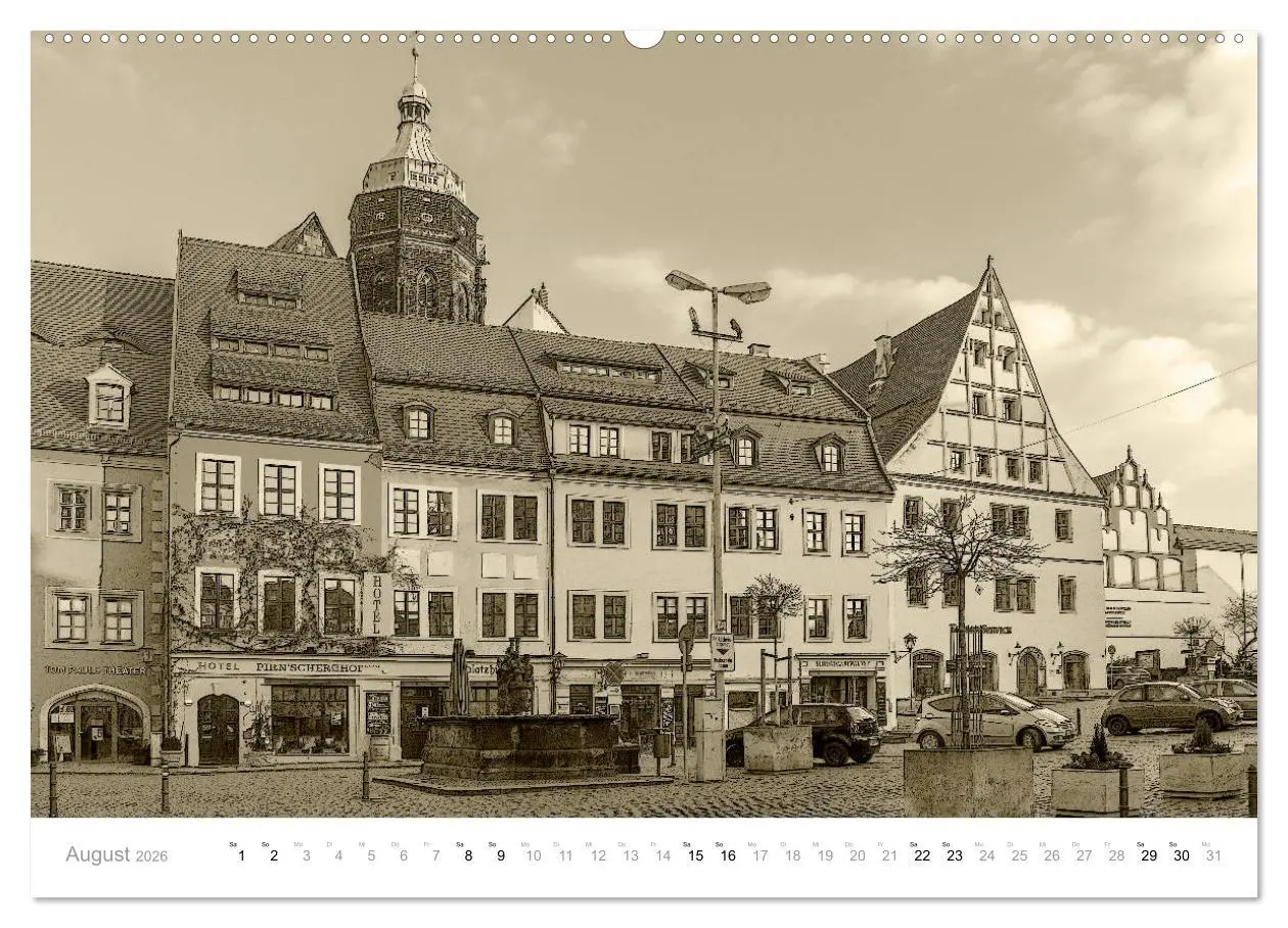 Bild: 9783457697108 | Nostalgiekalender Pirna (hochwertiger Premium Wandkalender 2026 DIN...