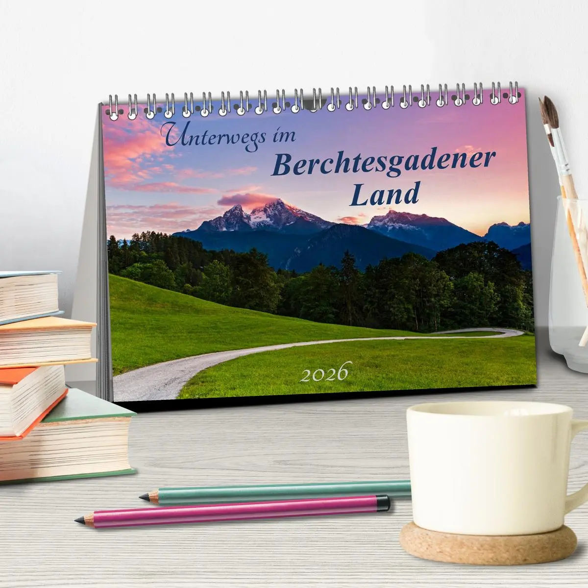 Bild: 9783457907108 | Unterwegs im Berchtesgadener Land 2026 (Tischkalender 2026 DIN A5...
