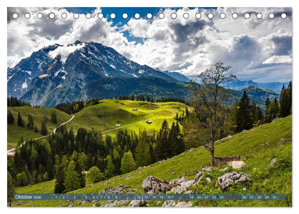 Bild: 9783457907108 | Unterwegs im Berchtesgadener Land 2026 (Tischkalender 2026 DIN A5...