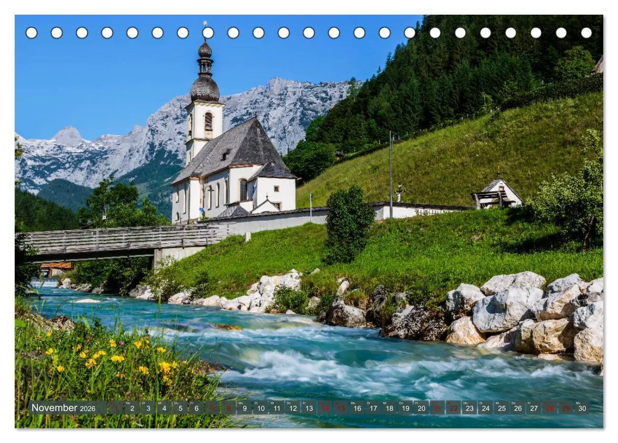 Bild: 9783457907108 | Unterwegs im Berchtesgadener Land 2026 (Tischkalender 2026 DIN A5...