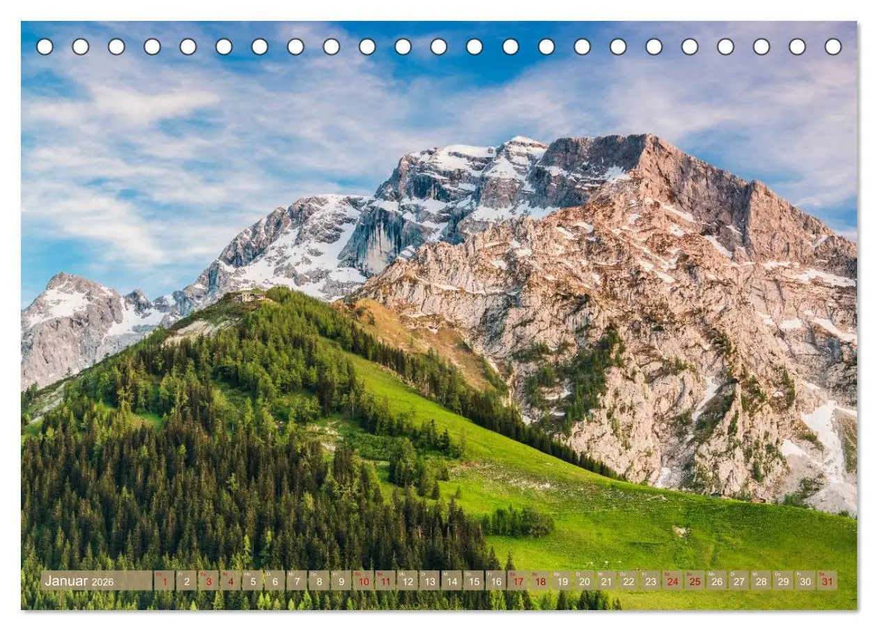 Bild: 9783457907108 | Unterwegs im Berchtesgadener Land 2026 (Tischkalender 2026 DIN A5...