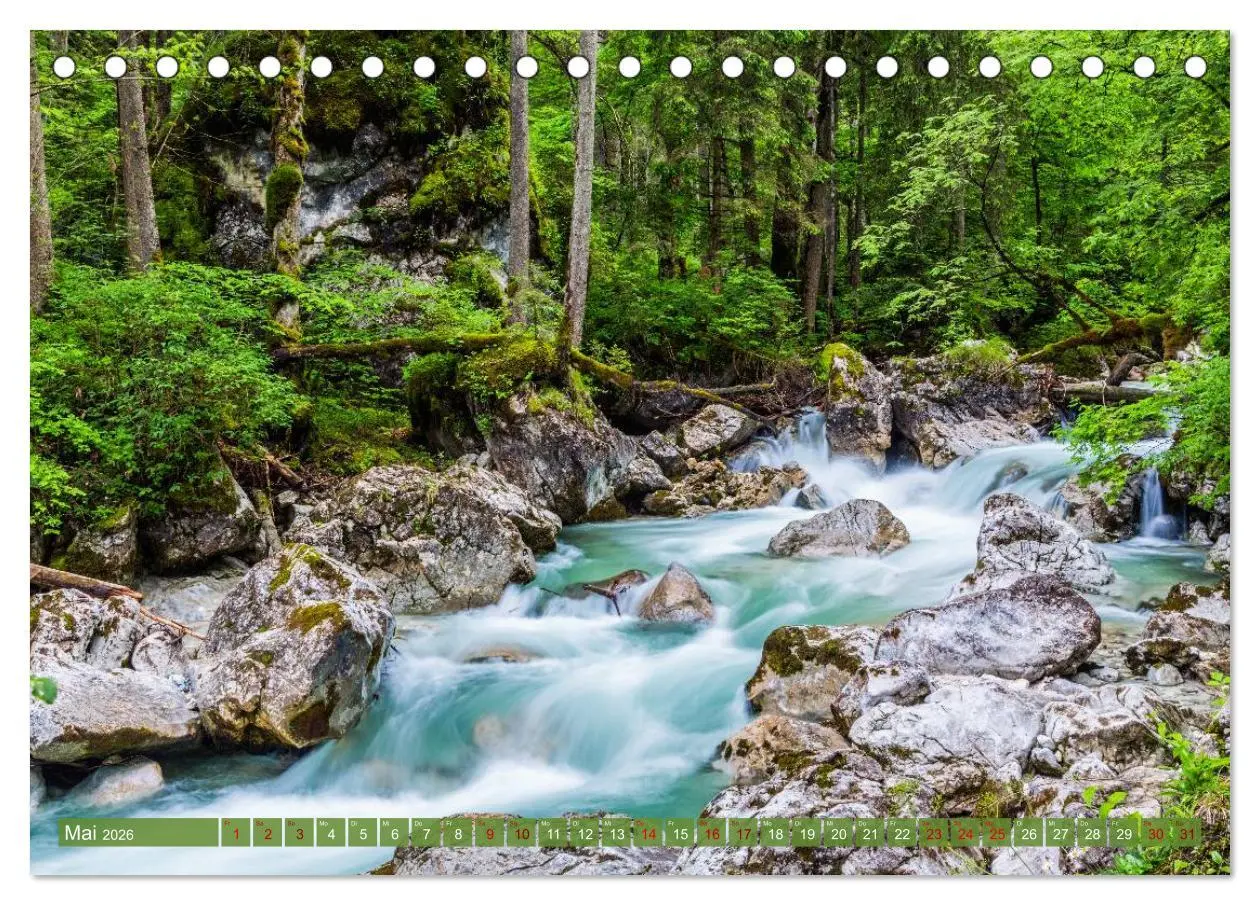 Bild: 9783457907108 | Unterwegs im Berchtesgadener Land 2026 (Tischkalender 2026 DIN A5...