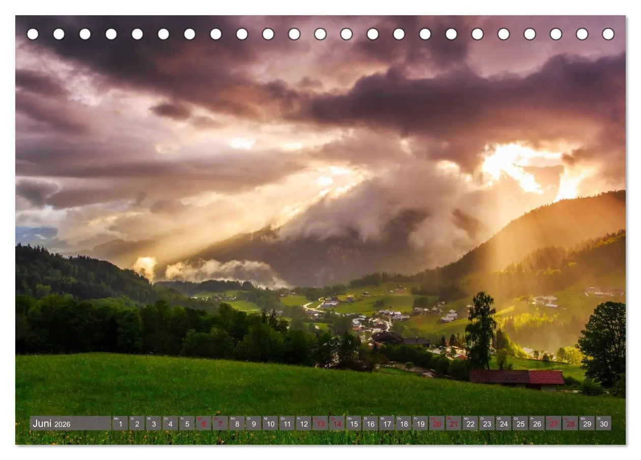 Bild: 9783457907108 | Unterwegs im Berchtesgadener Land 2026 (Tischkalender 2026 DIN A5...