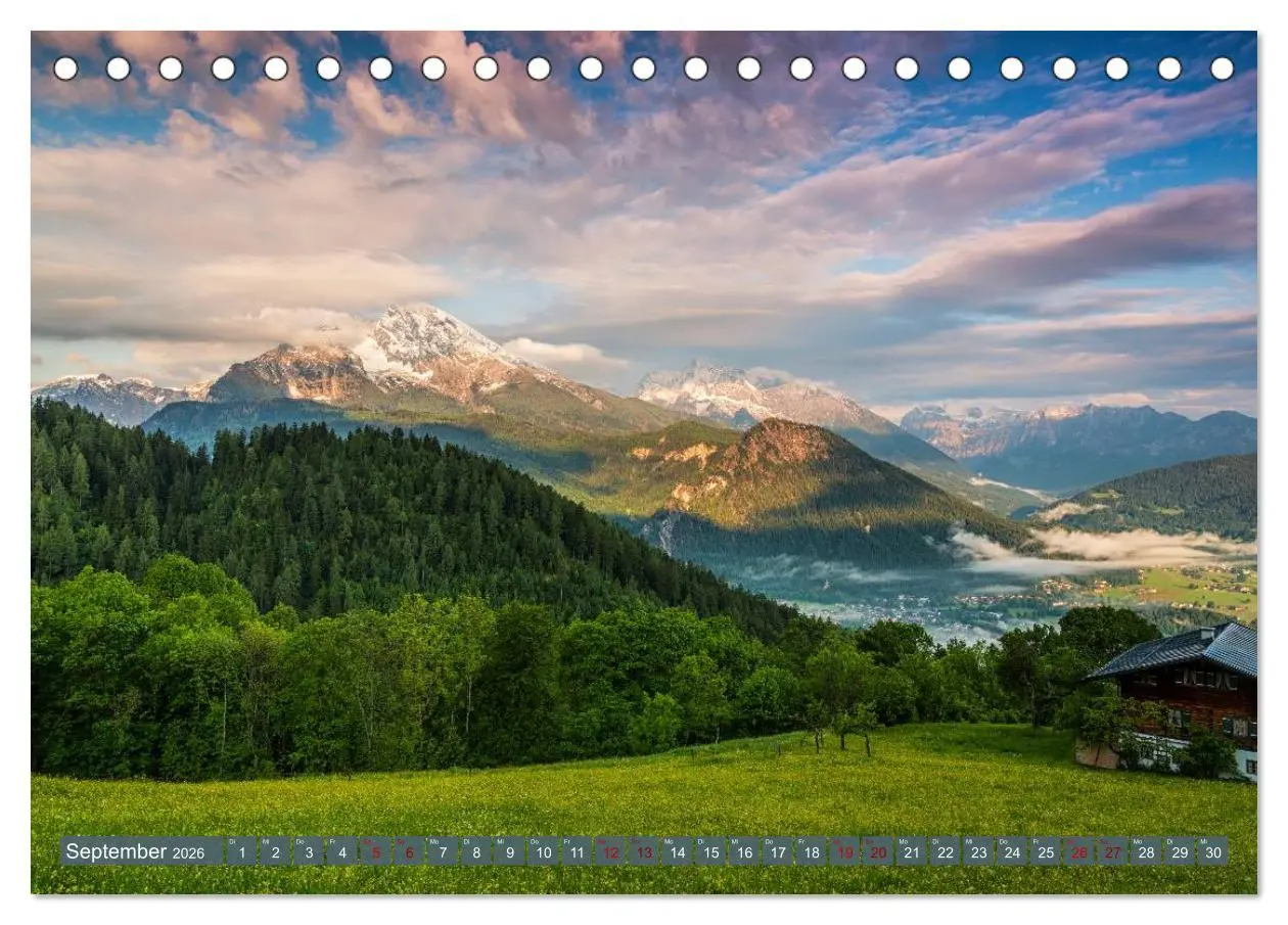 Bild: 9783457907108 | Unterwegs im Berchtesgadener Land 2026 (Tischkalender 2026 DIN A5...