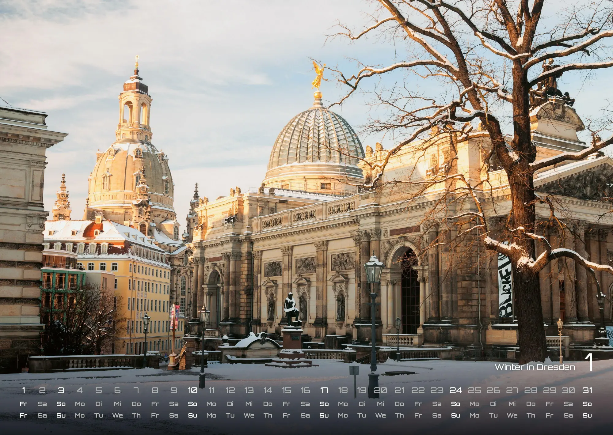 Bild: 9783986737108 | Dresden - magisches Elbflorenz - 2027 - Kalender DIN A3 | GP-Fever. de
