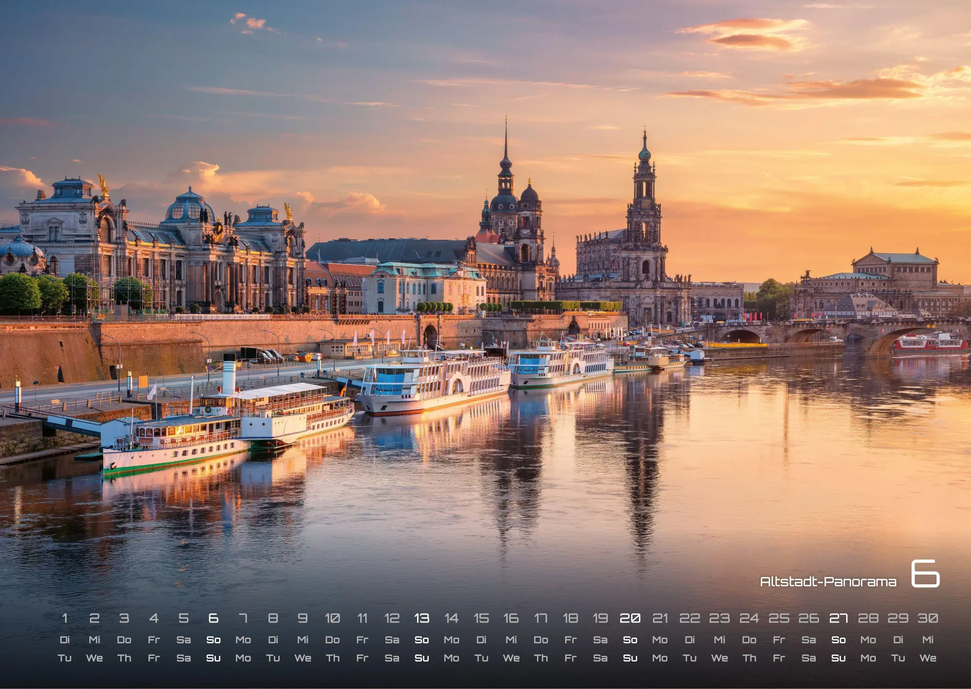 Bild: 9783986737108 | Dresden - magisches Elbflorenz - 2027 - Kalender DIN A3 | GP-Fever. de