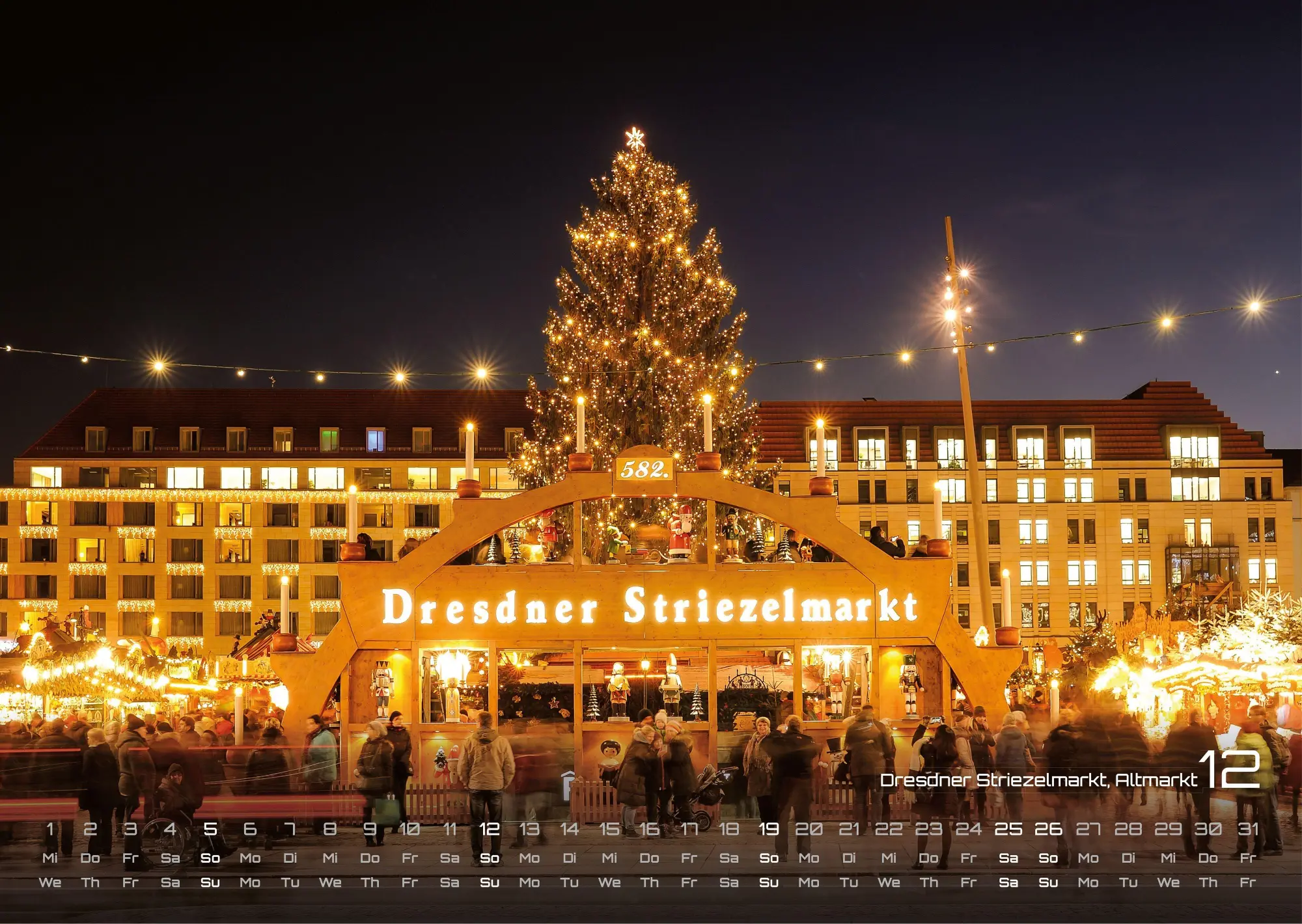 Bild: 9783986737108 | Dresden - magisches Elbflorenz - 2027 - Kalender DIN A3 | GP-Fever. de