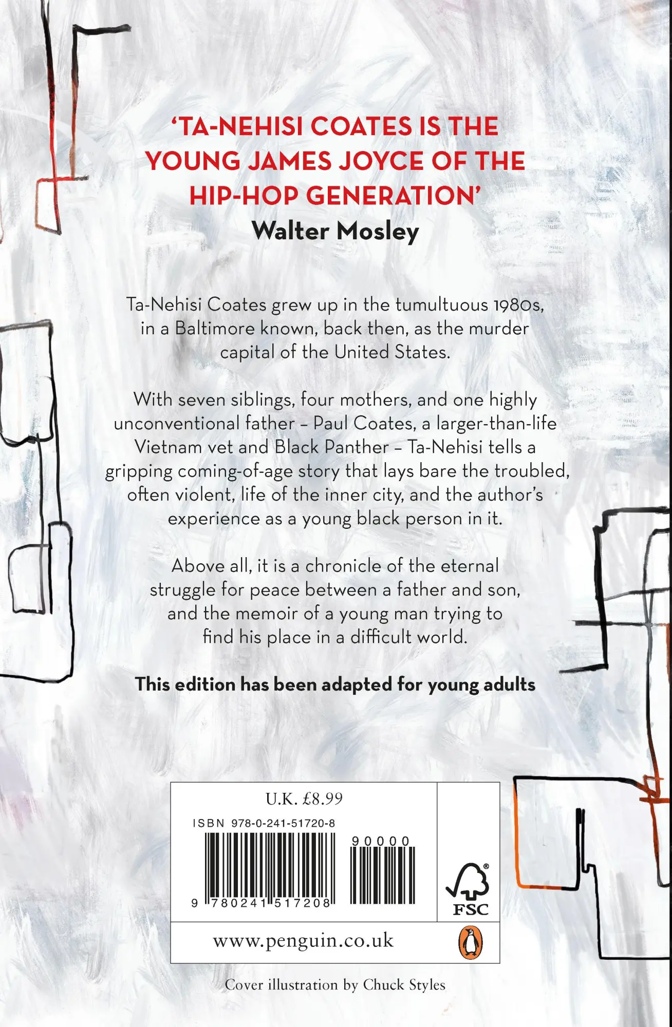 Rückseite: 9780241517208 | The Beautiful Struggle | Ta-Nehisi Coates | Taschenbuch | 176 S.