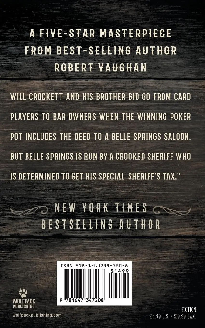 Rückseite: 9781647347208 | Trail of Vengeance | A Classic Western | Robert Vaughan | Taschenbuch