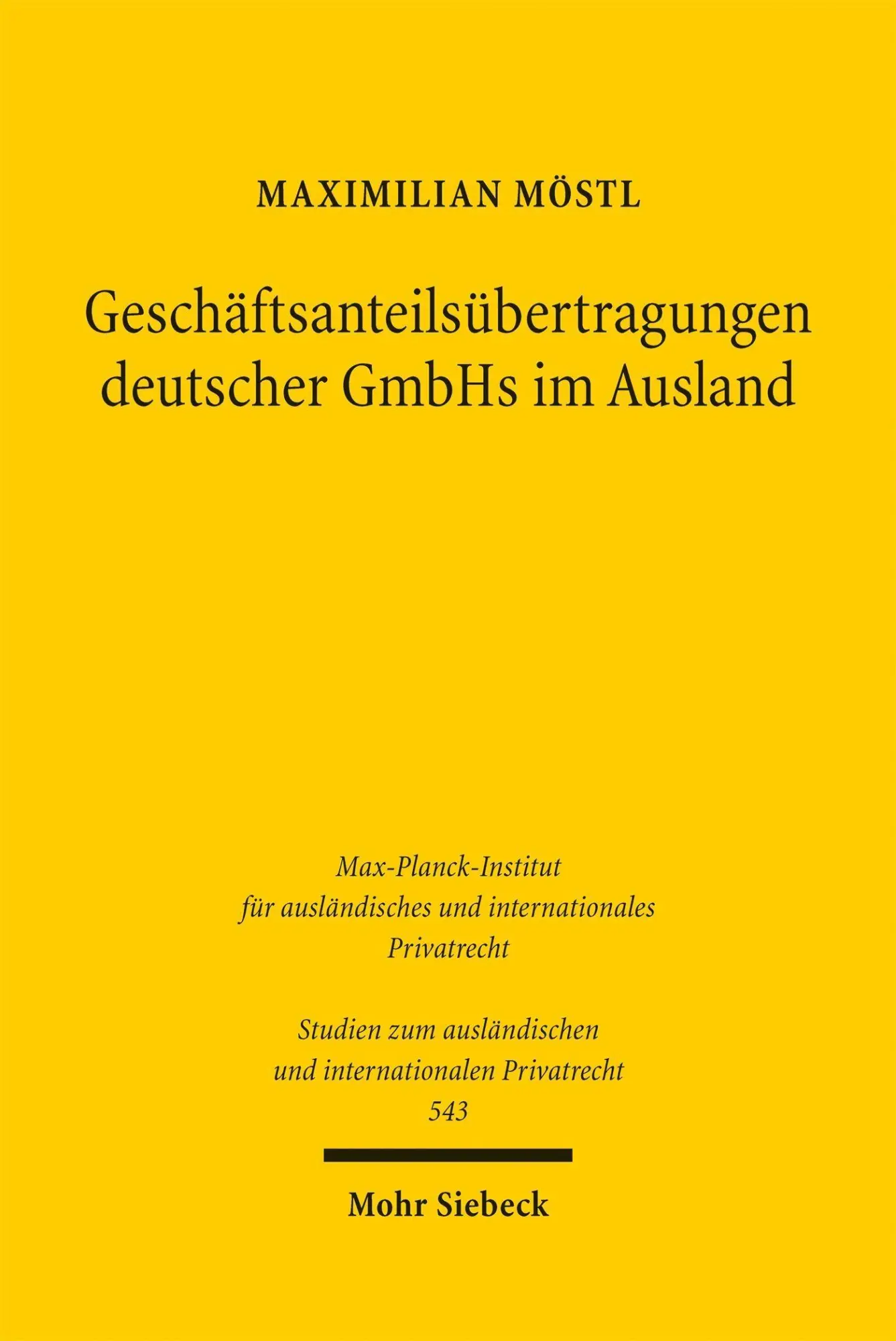 Geschäftsanteilsübertragungen deutscher GmbHs im Ausland