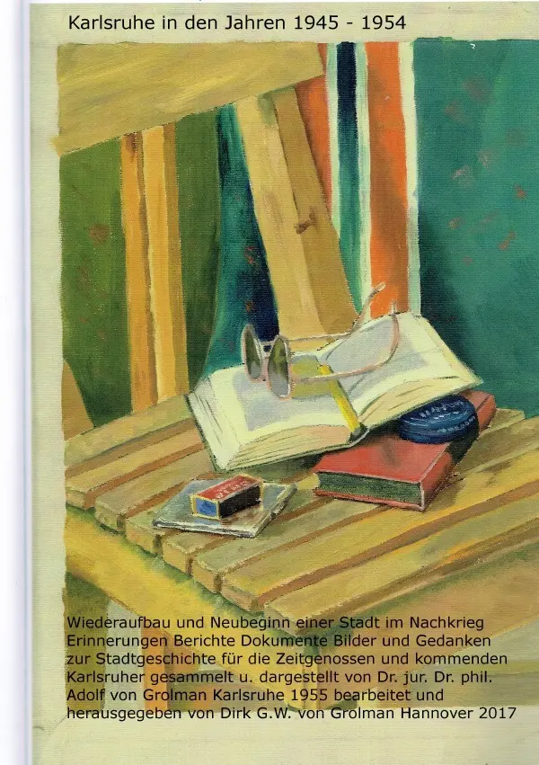 Cover: 9783745087208 | Karlsruhe in den Jahren 1945 - 1954 Wiederaufbau und Neubeginn...