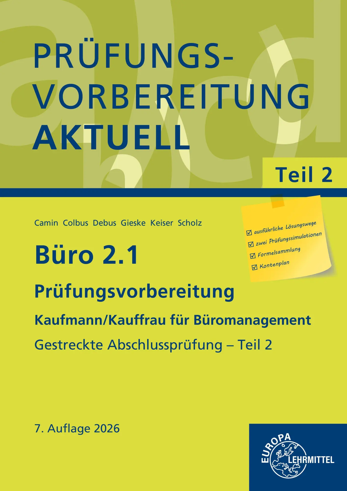 Cover: 9783758577208 | Prüfungsvorbereitung aktuell - Kaufmann/Kauffrau für...