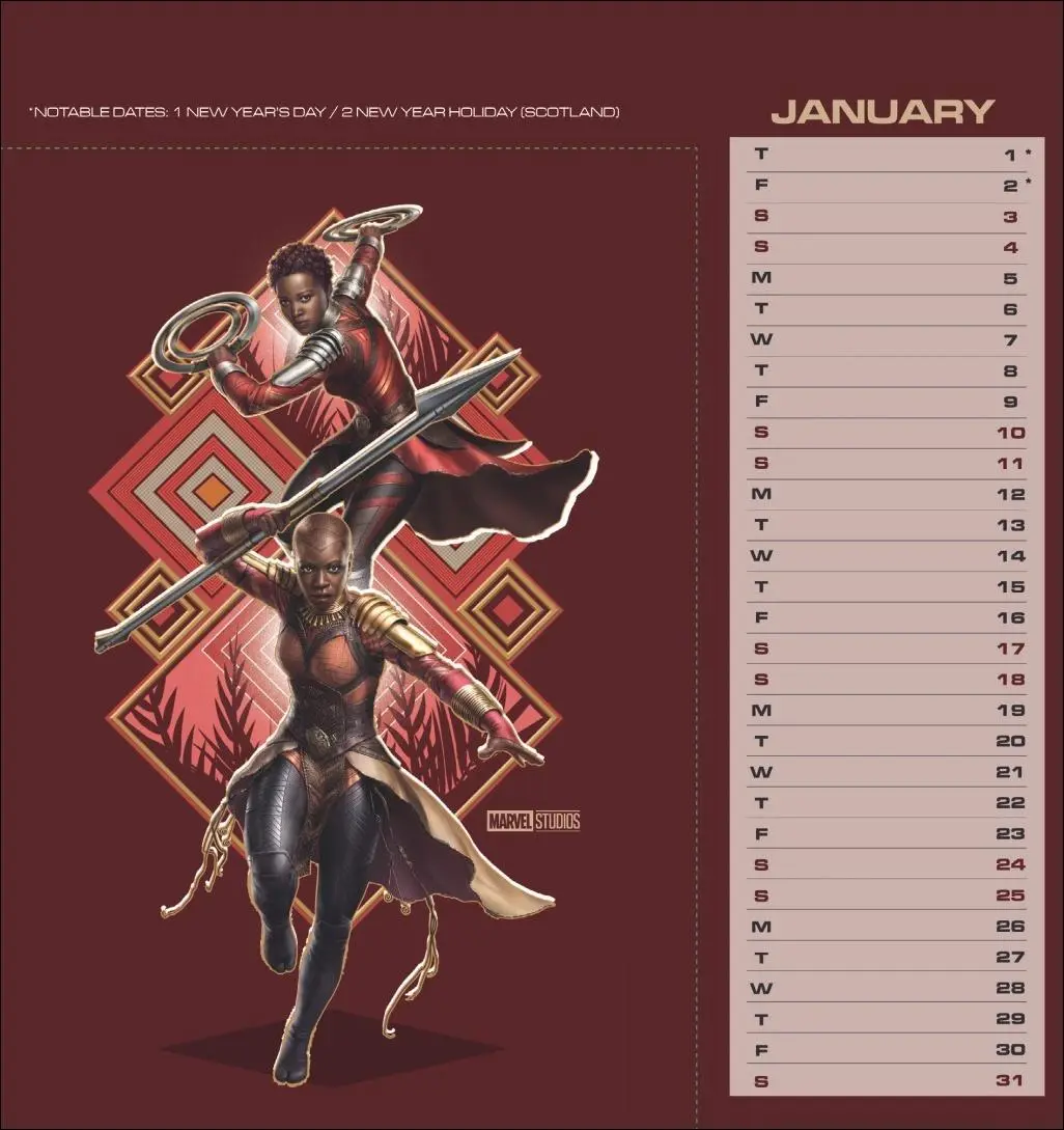 Bild: 9783840197208 | Marvel Postkartenkalender 2026 | Kalender | Spiralbindung | 13 S.