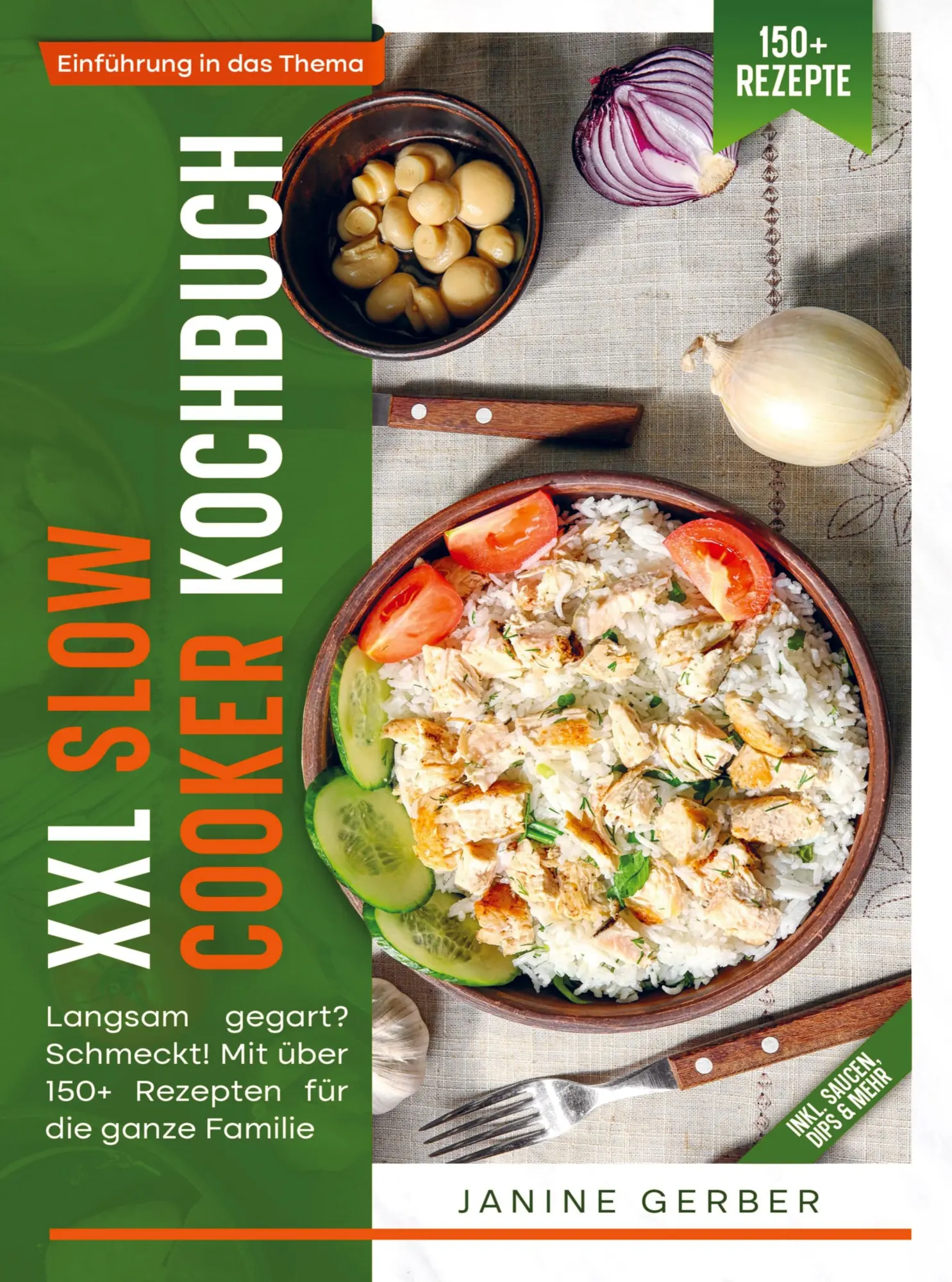Cover: 9789403767208 | XXL Slow Cooker Kochbuch | Janine Gerber | Taschenbuch | 112 S. | 2024