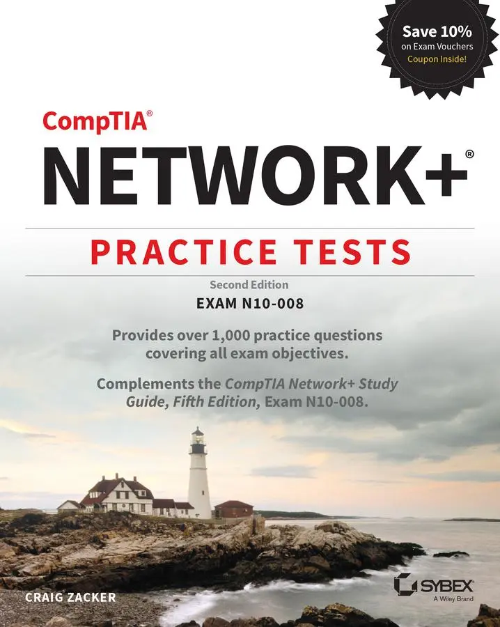 Cover: 9781119807308 | Comptia Network+ Practice Tests | Exam N10-008 | Craig Zacker | Buch