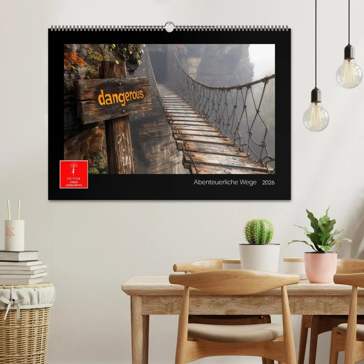 Bild: 9783457297308 | Abenteuerliche Wege (Wandkalender 2026 DIN A2 quer), CALVENDO...